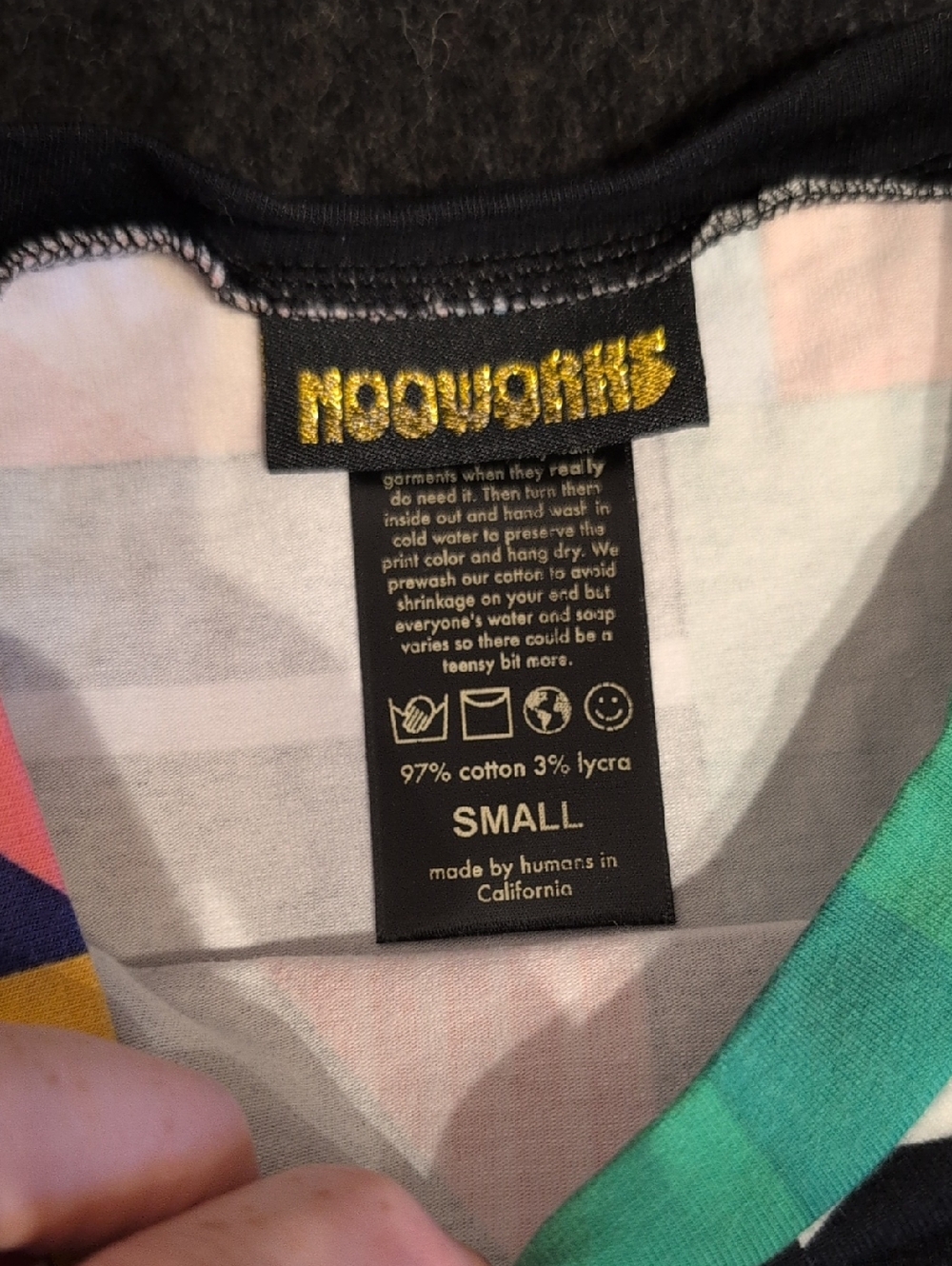 Nooworks Ansley crop Tee - Picture 2 of 2